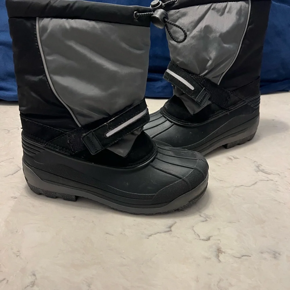 Lands'‎ End Black Winter Boots